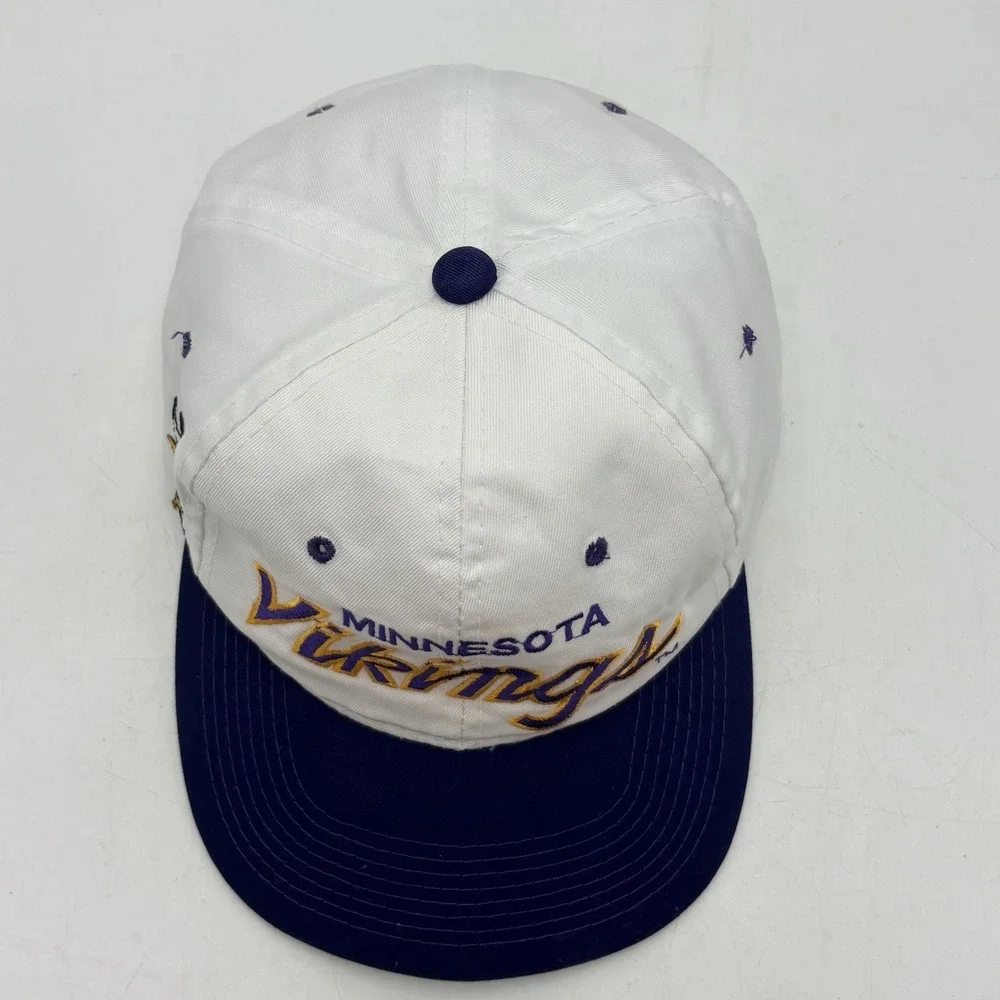Vintage Minnesota Vikings‎ Snapback Hat Sports Specialties The Twill NFL 90s